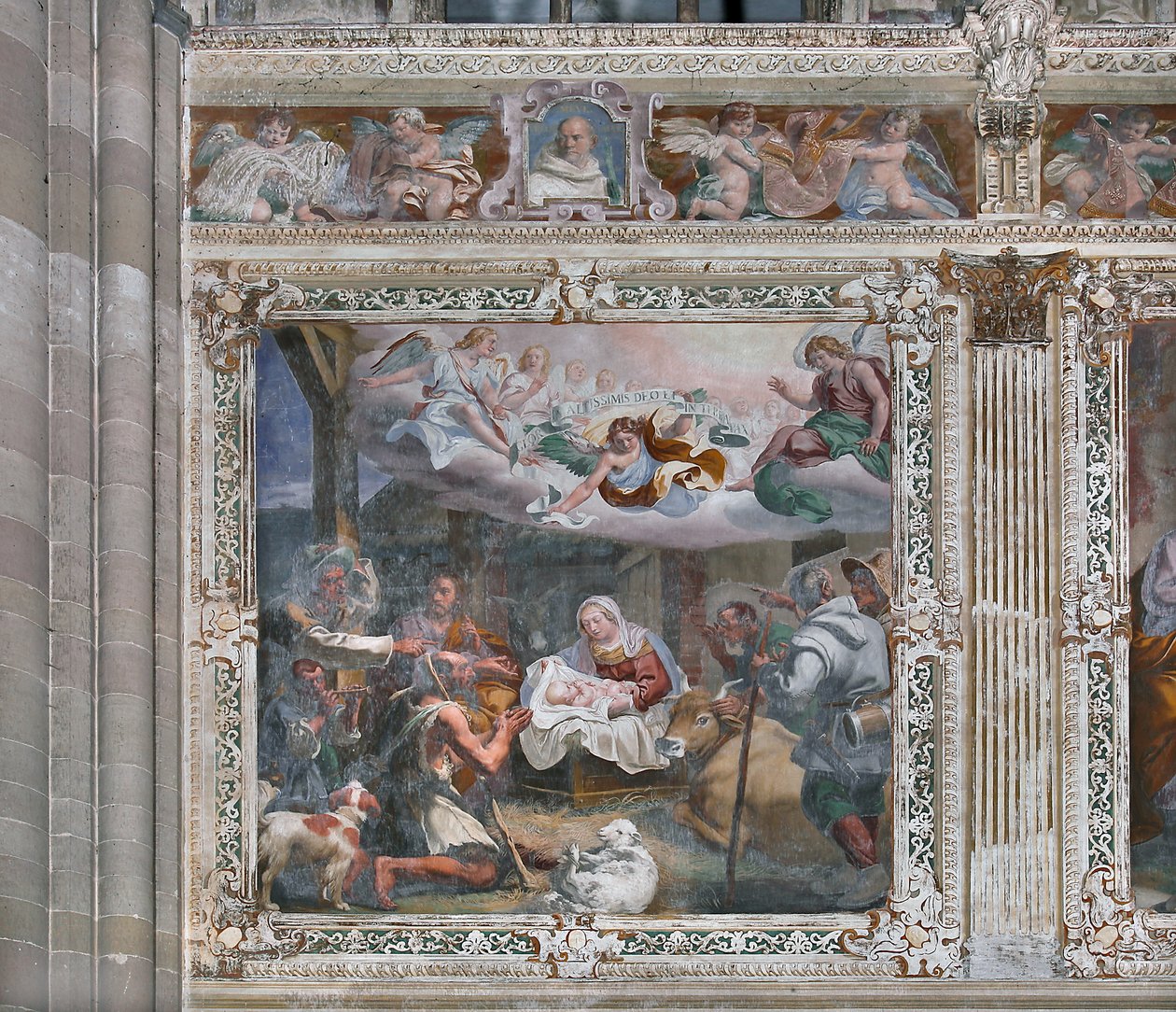 Hyrdenes tilbedelse av Daniele Crespi