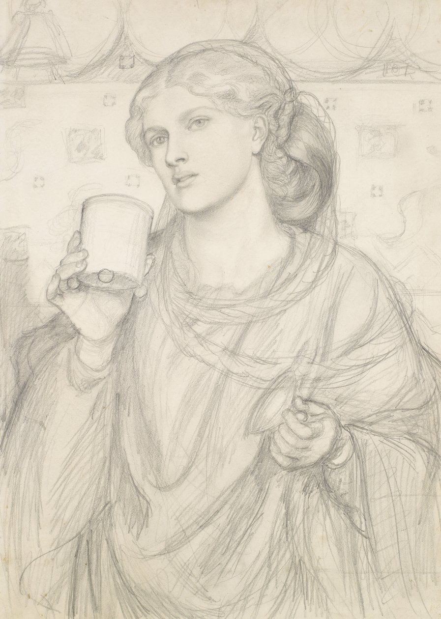 The Loving Cup av Dante Gabriel Charles Rossetti