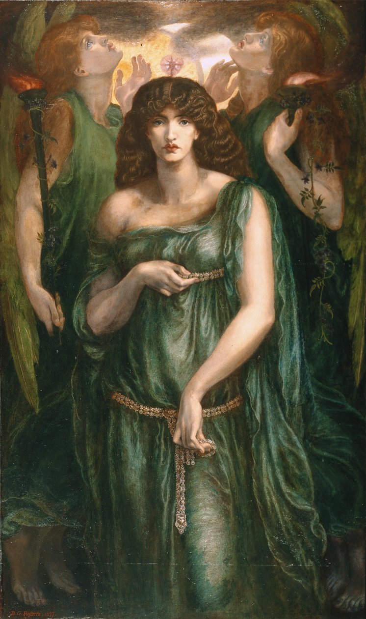 Astarte syrisk av Dante Gabriel Charles Rossetti
