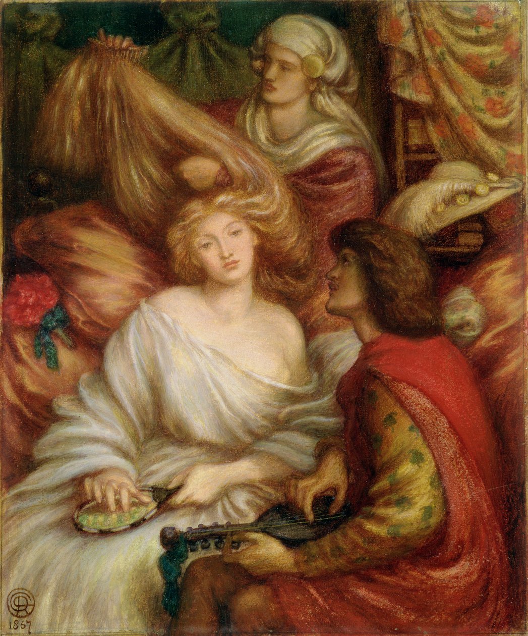 Morgenmusikk av Dante Gabriel Charles Rossetti