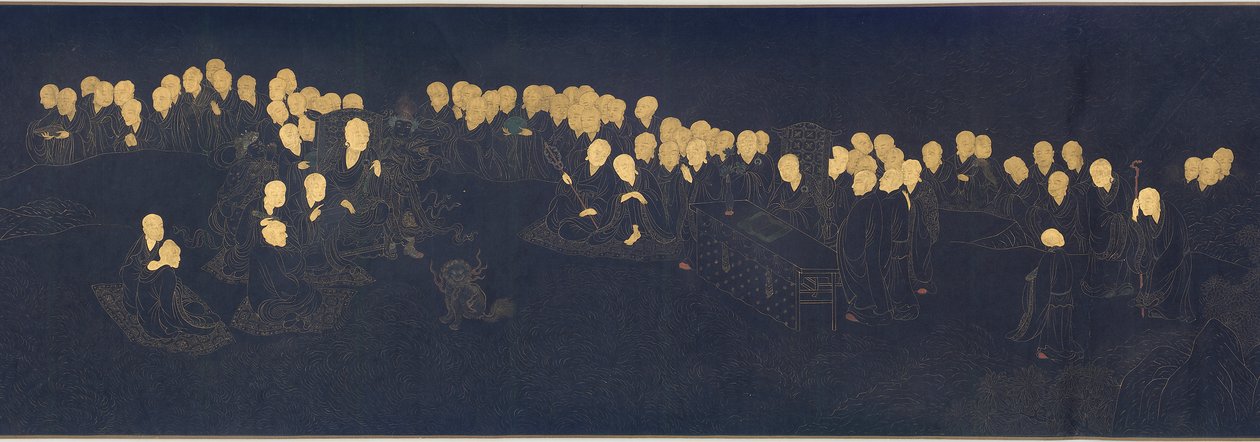 Fem hundre Luohan, Ming-dynastiet, 1427. av Daohong