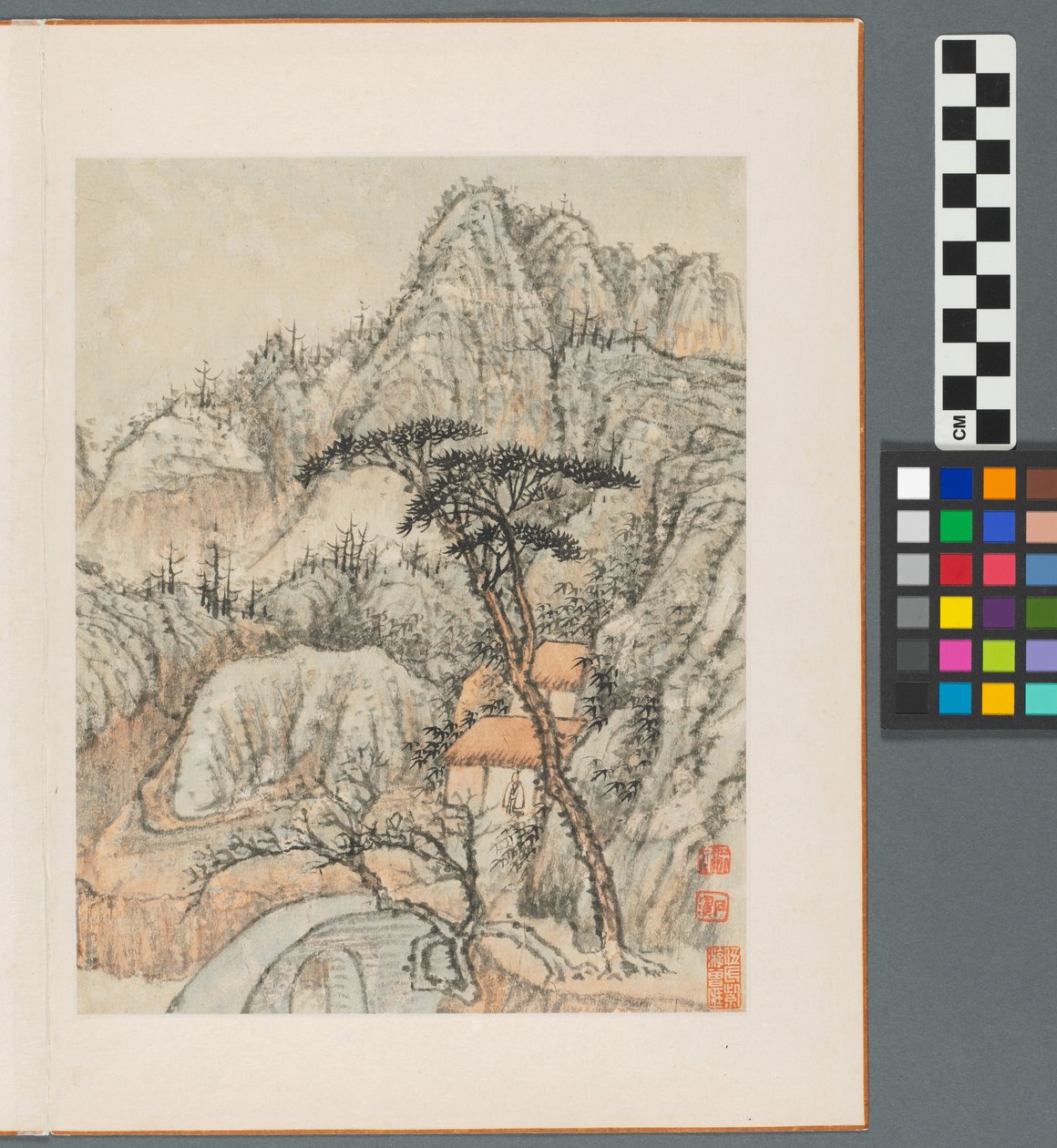 Minner om Qinhuai-elven, Qing-dynastiet av Daoji Shitao