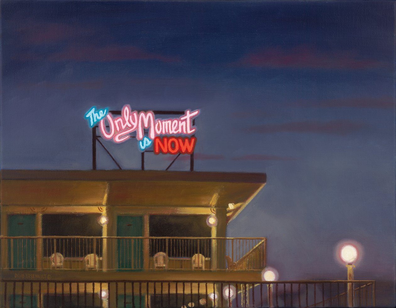Det eneste øyeblikket er nå, 2011 av David Arsenault