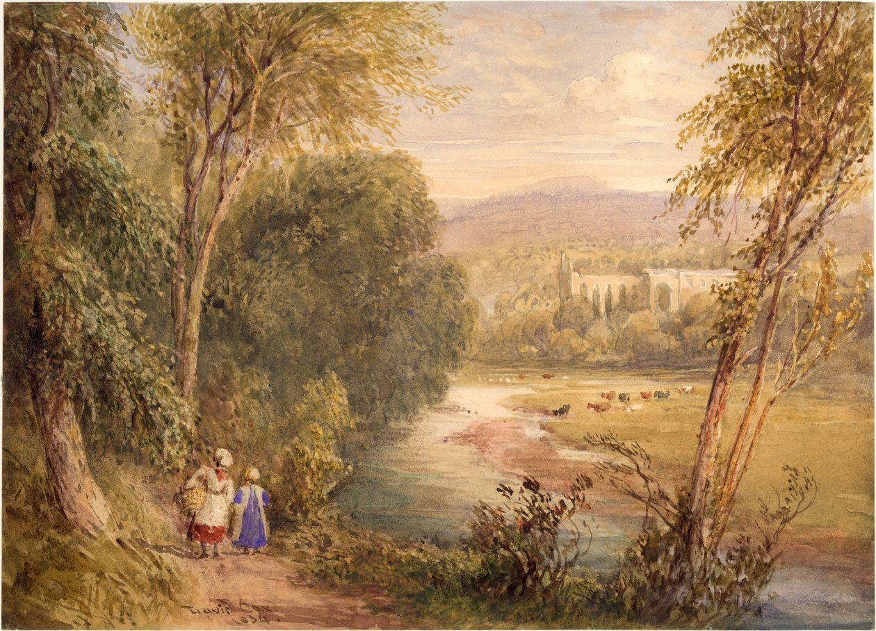 Bolton Abbey av David Cox