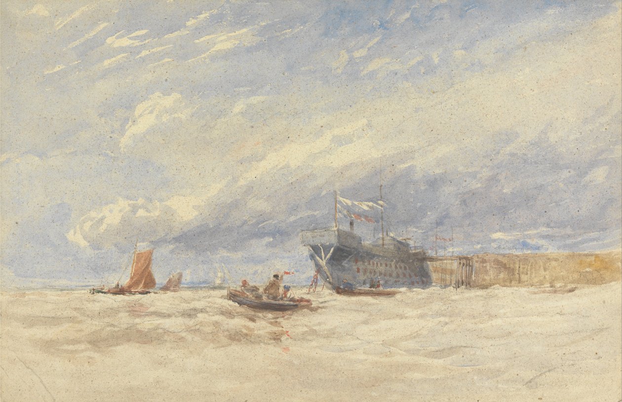 På Medway av David Cox