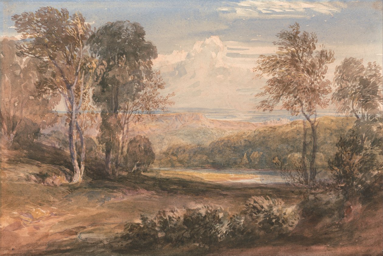På Wye av David Cox