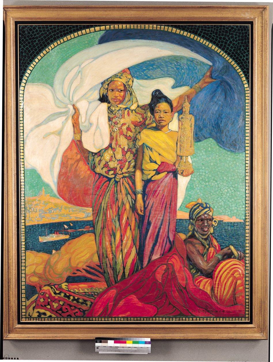 National Colonial Exhibition, Marseille, 1922 (se også 161093) av David Dellepiane