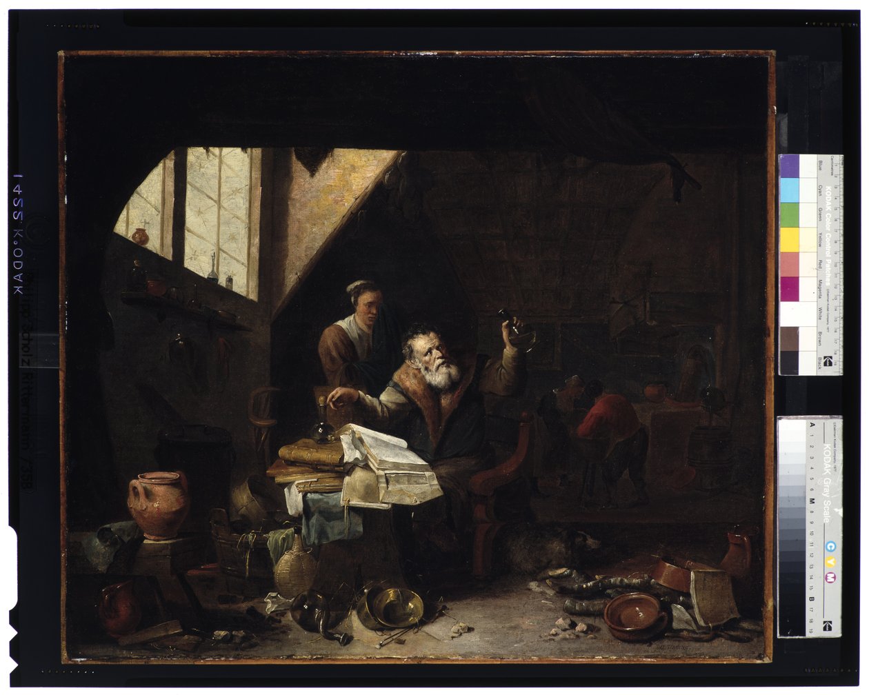 Kvaksalveren, ca. 1640 av David III Ryckaert