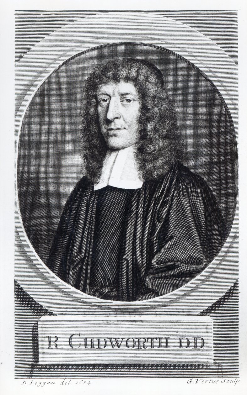 Ralph Cudworth, gravert av George Vertue av David Loggan
