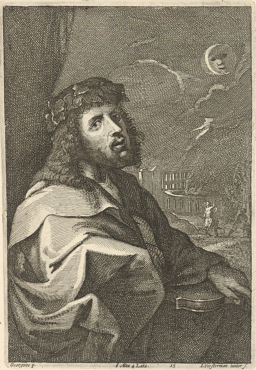 Bacchus av David Teniers the Younger