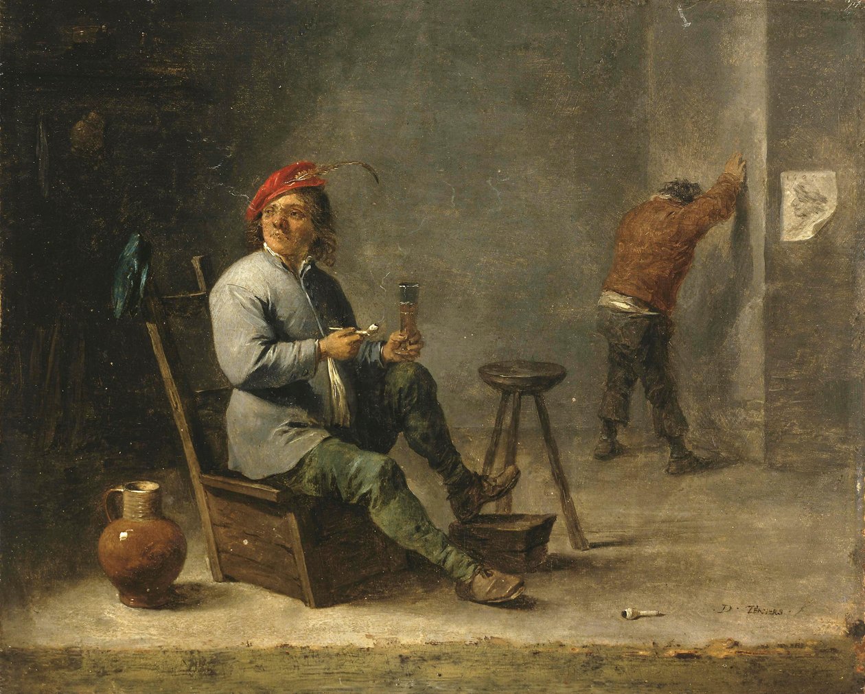 Røyker av David Teniers the Younger