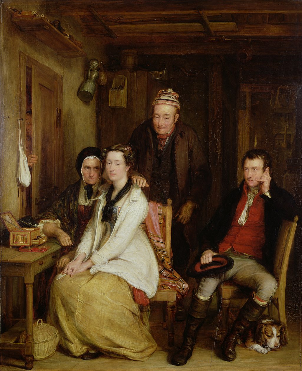 The Refusal fra Burns "Duncan" av David Wilkie