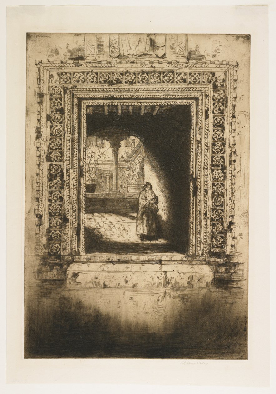 Abbazia, Venezia, 1900 av David Young Cameron