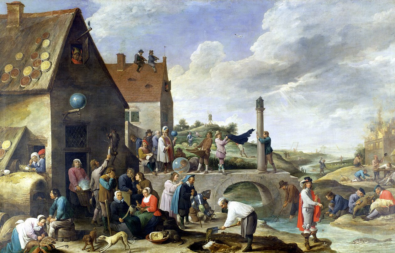 Ordspråkene av David Teniers the Younger