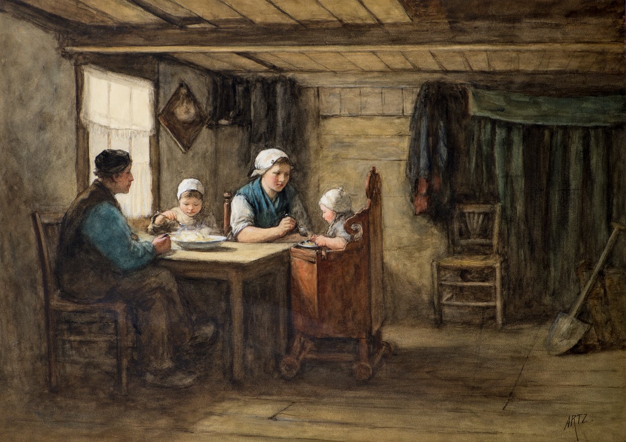 Middagsmåltidet av David Adolph Constant Artz