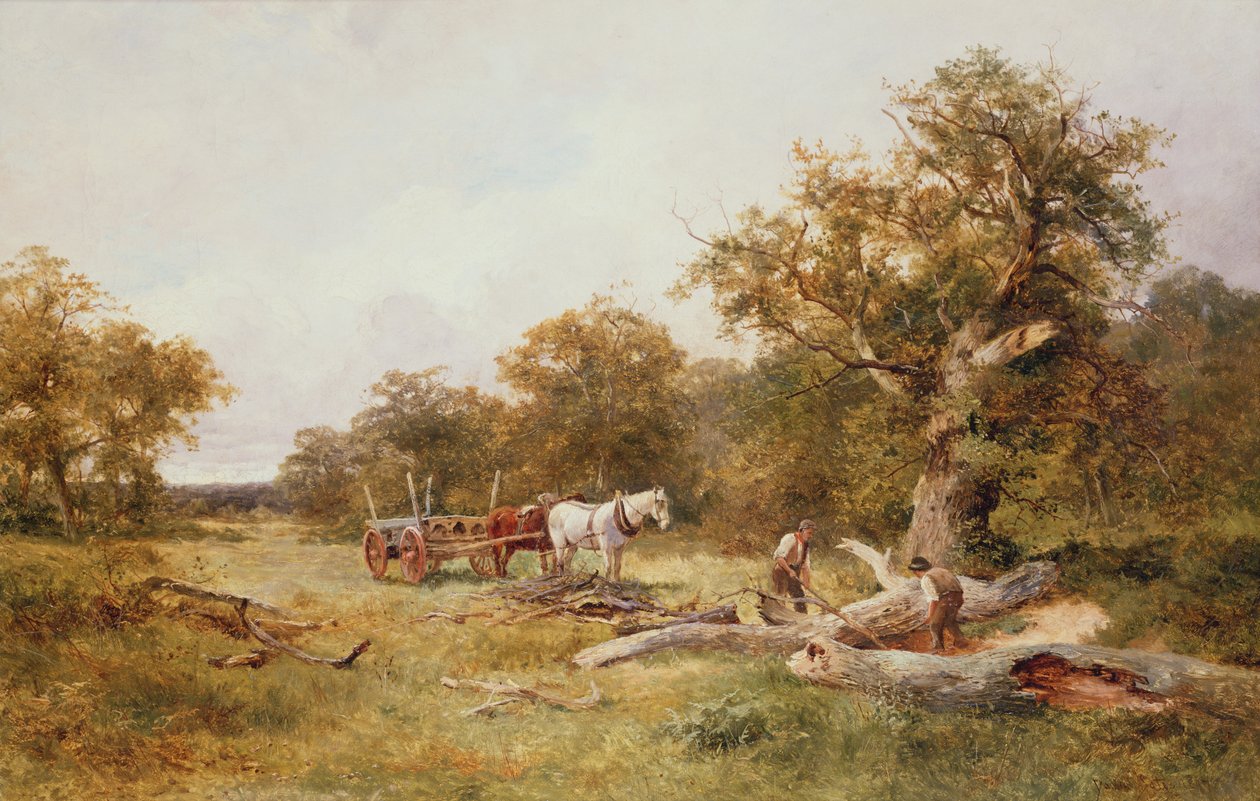 In the Forest of Dean (olje) av David Bates