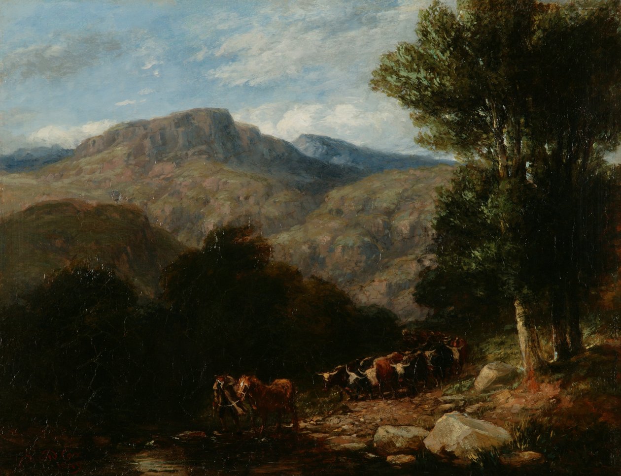 Krysser Forden av David Cox