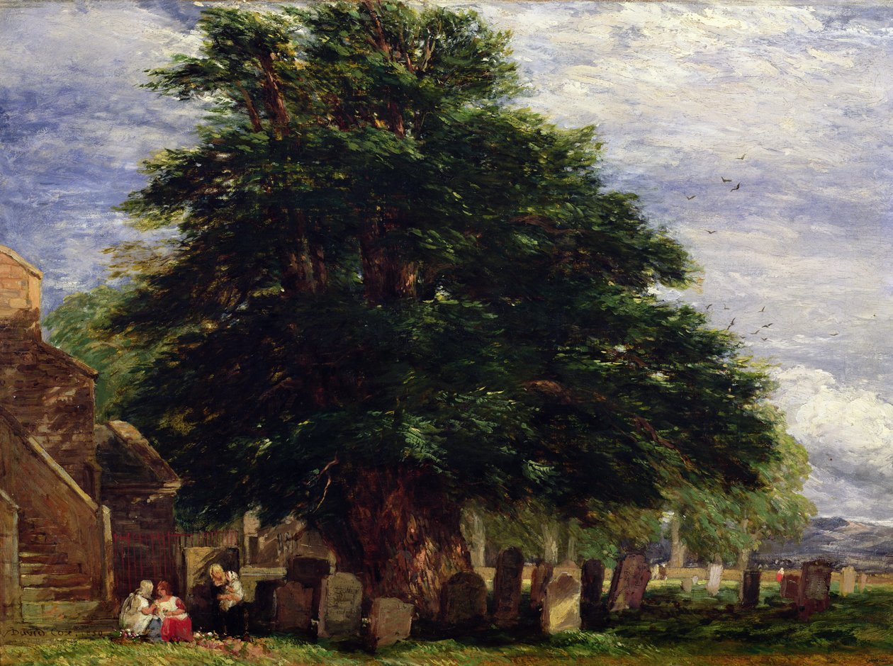 Darley kirkegård av David Cox
