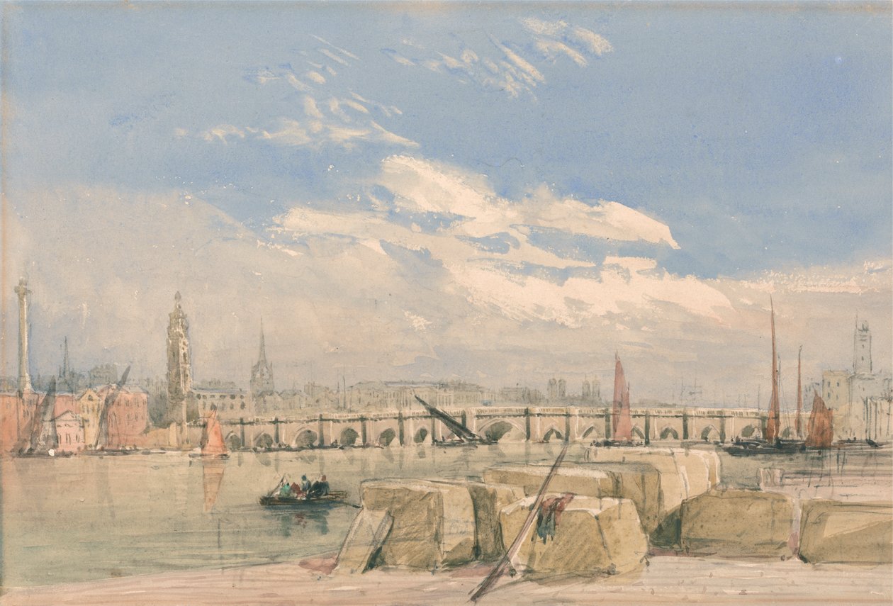 London Bridge av David Cox