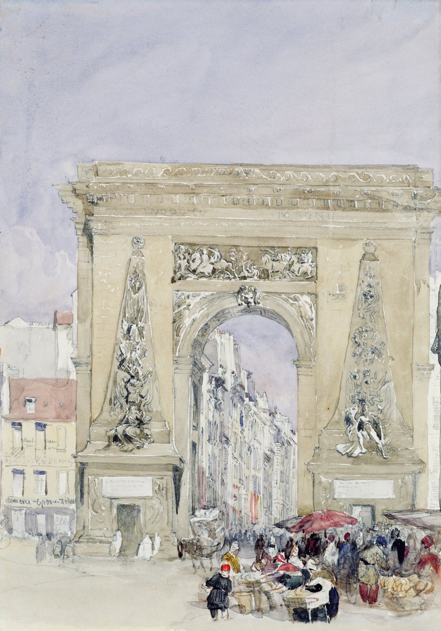 St. Denis Gate av David Cox