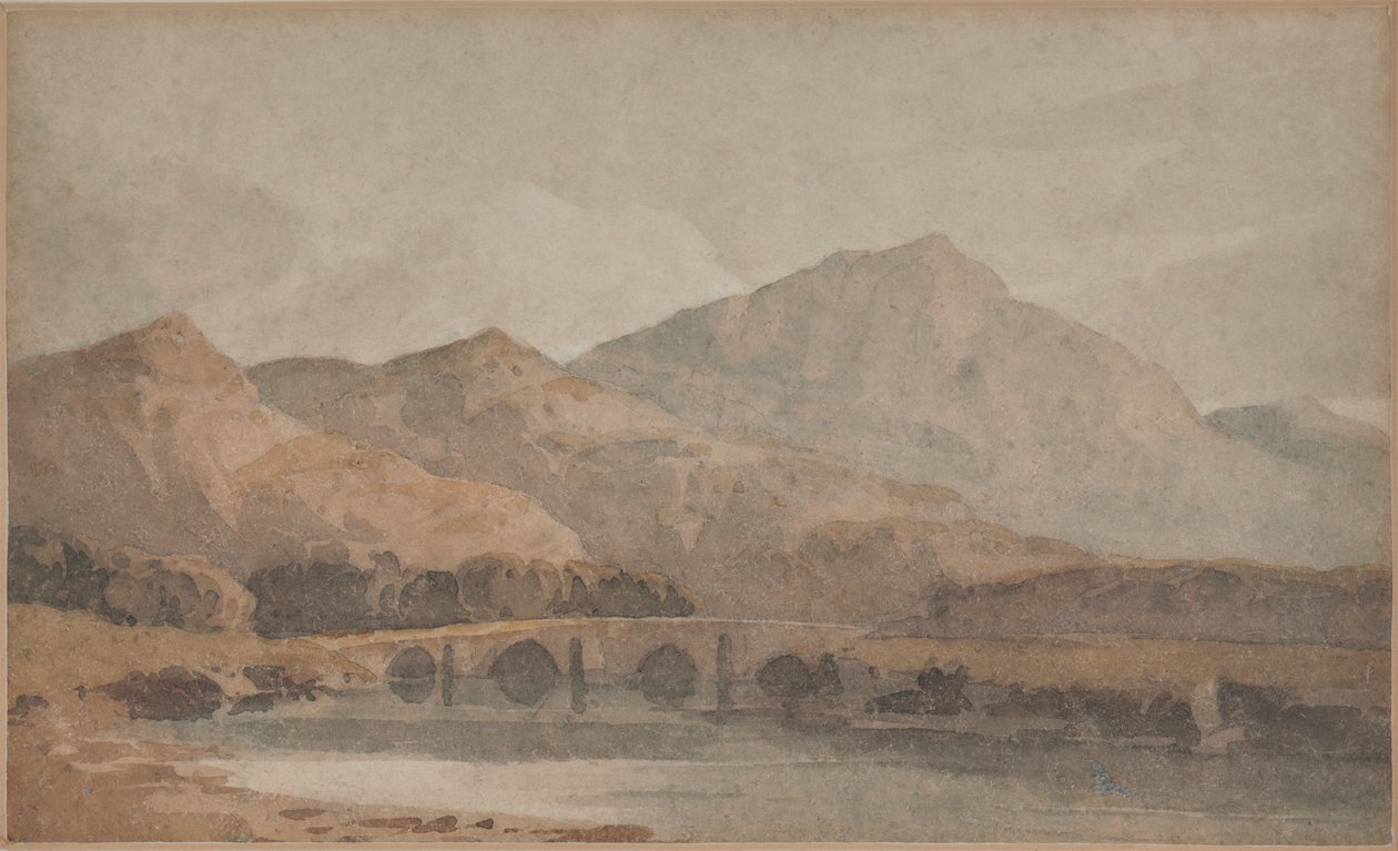 Utsikt i Nord-Wales av David Cox