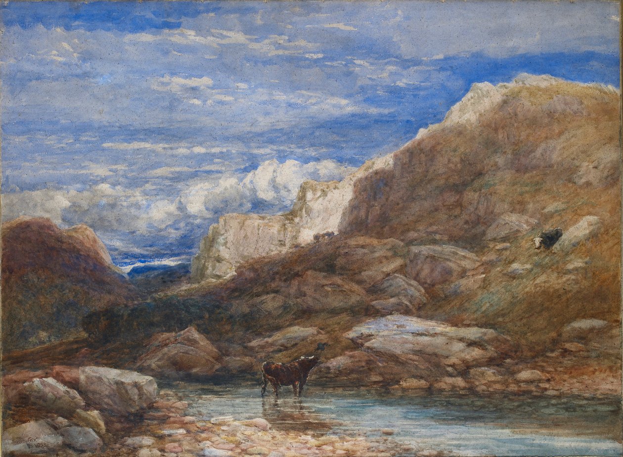 Utfordringen, 1853 av David Cox the elder