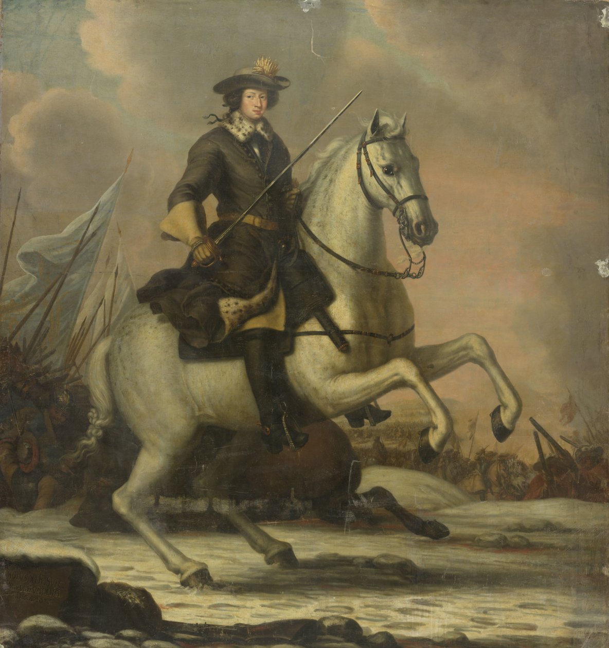 Karl XI (1665-97), konge av Sverige av David Ehrenstrahl