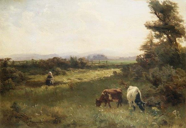 En sommerettermiddag nær Blairgowrie av David Farquharson