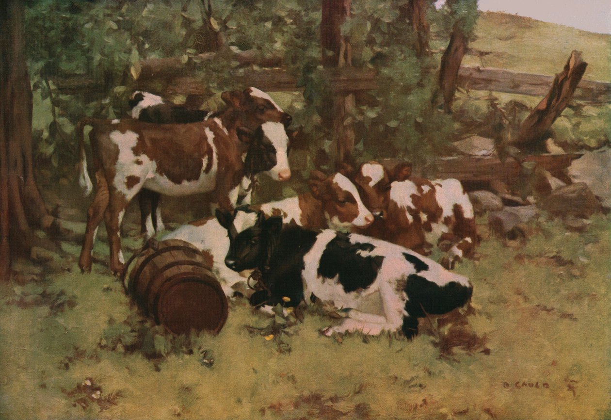 Tilfredshet, c1903, c1930. av David Gauld