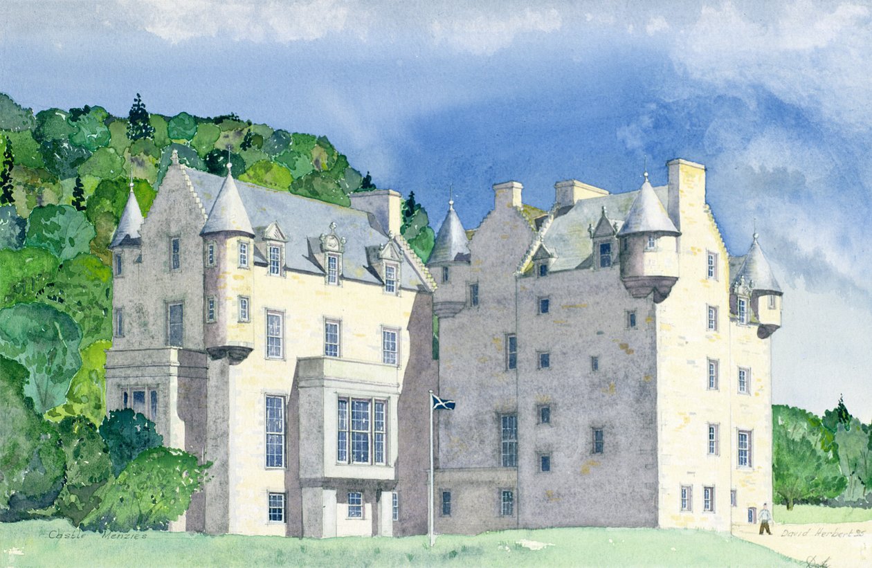 Castle Menzies, 1995 (wc) av David Herbert