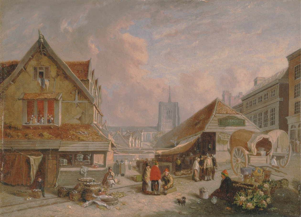 The Old Fishmarket, Norwich av David Hodgson