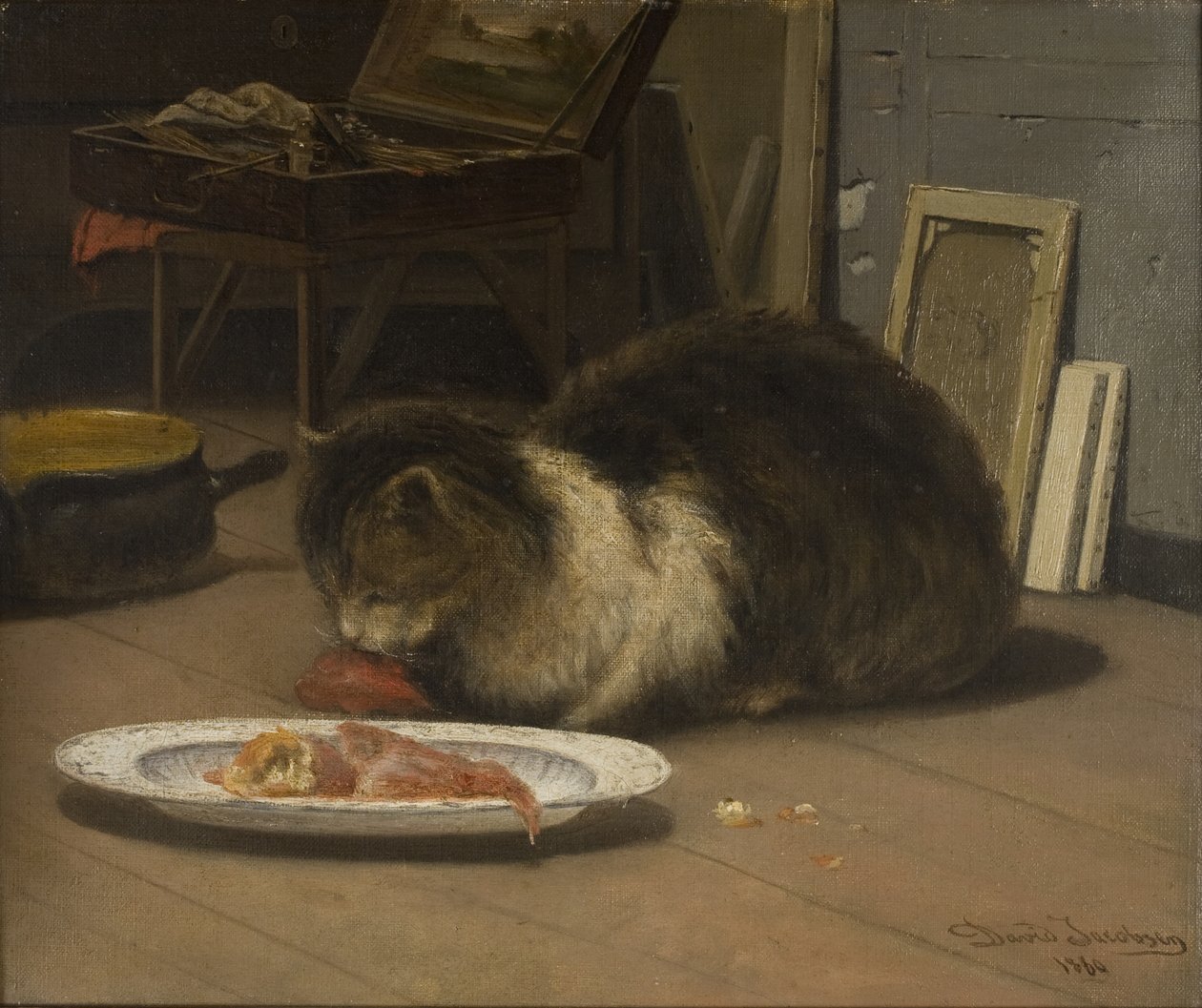 Katten i studioet av David Jacobsen