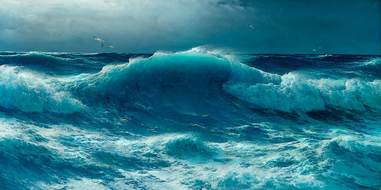 Atlantic roll, 1895 av David James