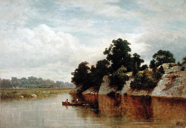 Utsikt nær Greenwich, Connecticut av David Johnson