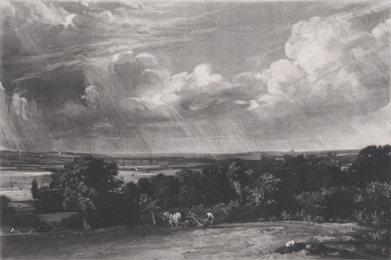 Et sommerland, 1829. av David Lucas