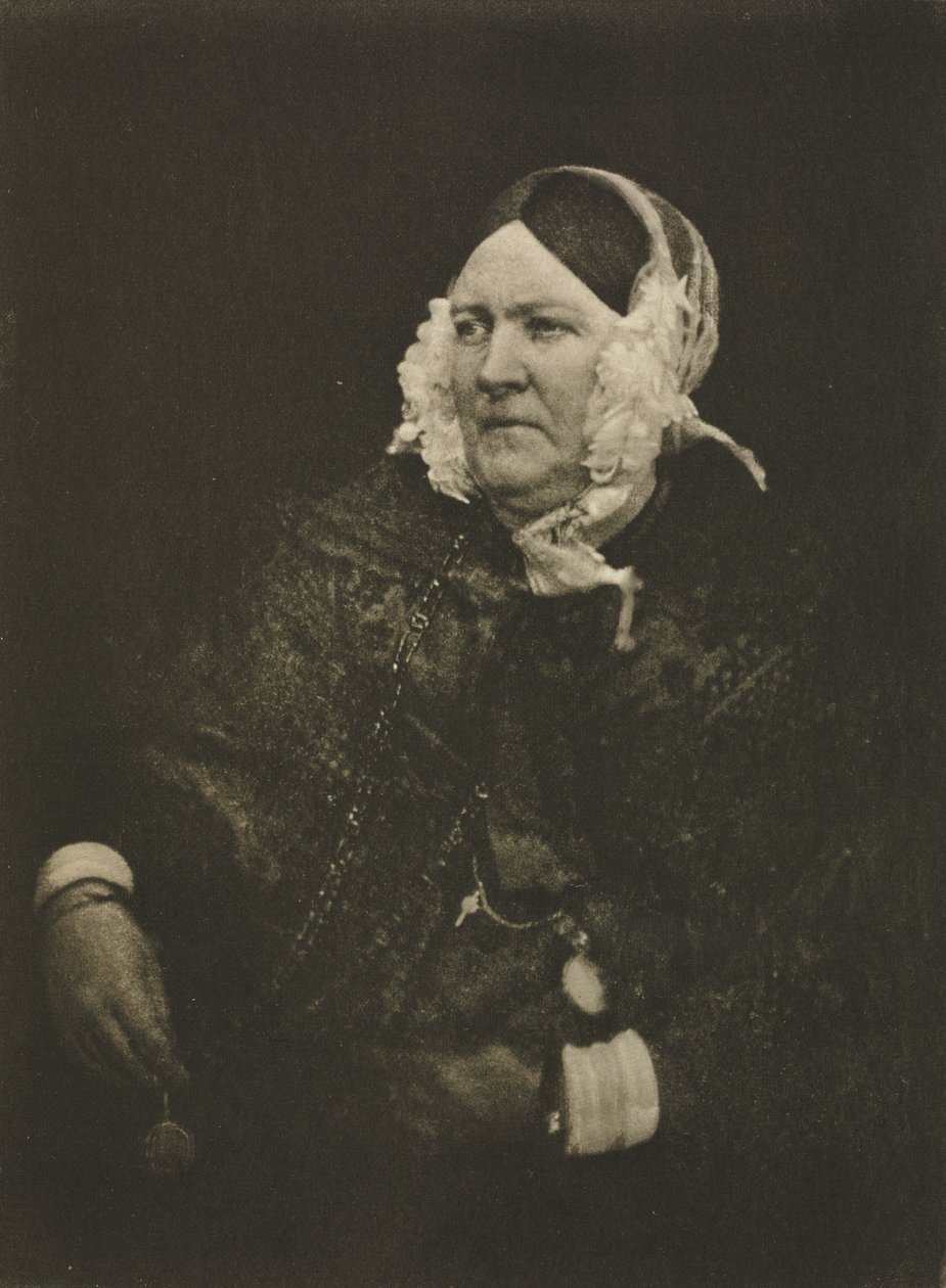 Kameraarbeid: Mrs. Rigby, 1909. av David Octavius Hill