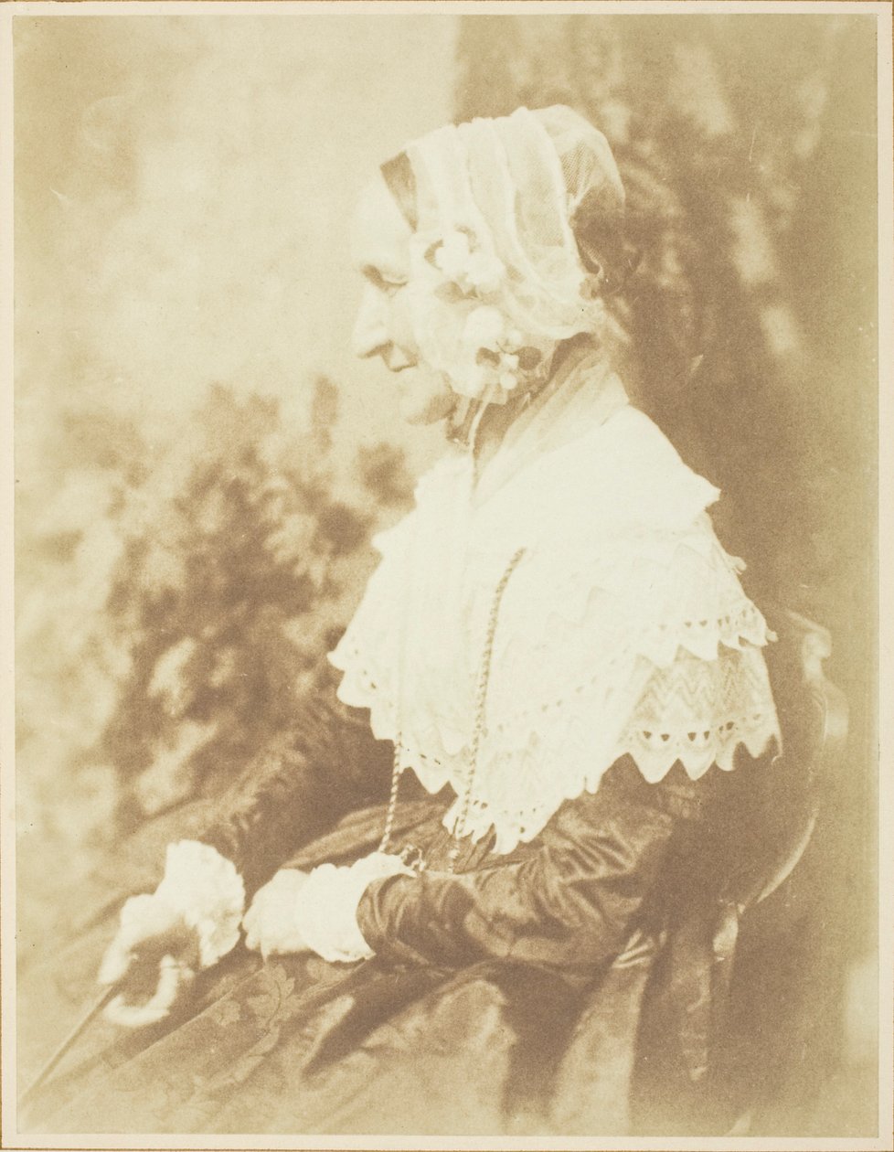 Portrett av fru Rigby av David Octavius Hill