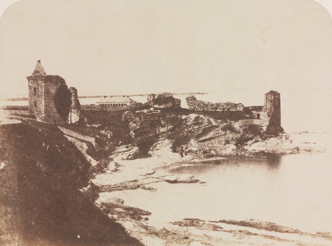 St. Andrews Castle, fra sørøst av David Octavius Hill