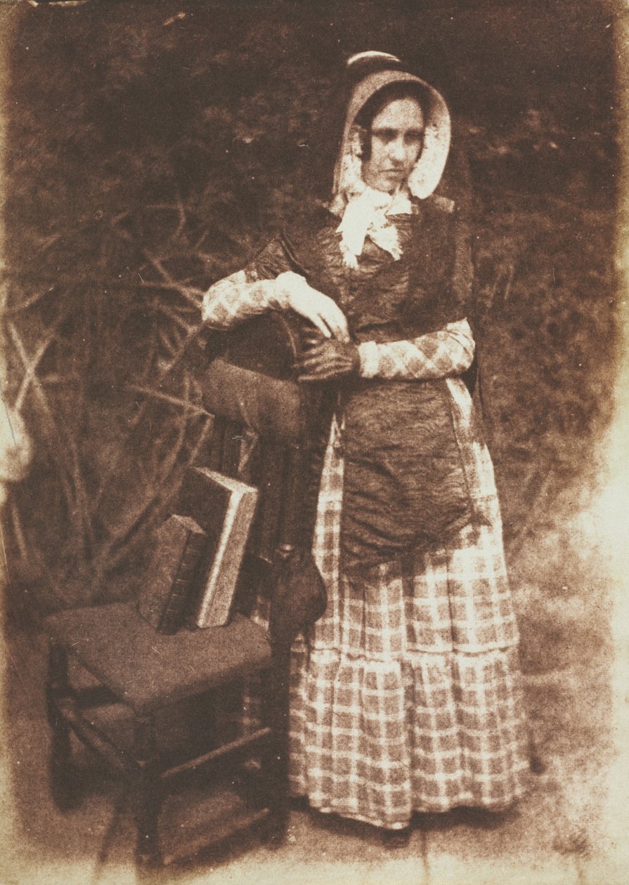 Ukjent kvinne, ca. 1844. av David Octavius Hill