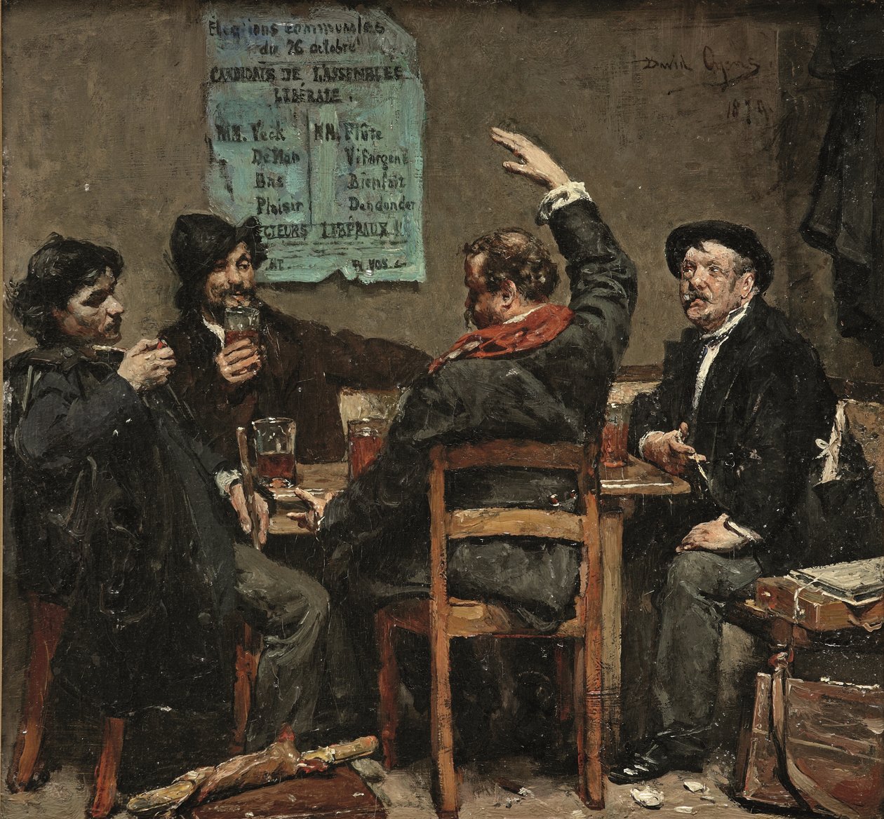 De Stamtafel: historiefortelling på en kafé av David Oyens