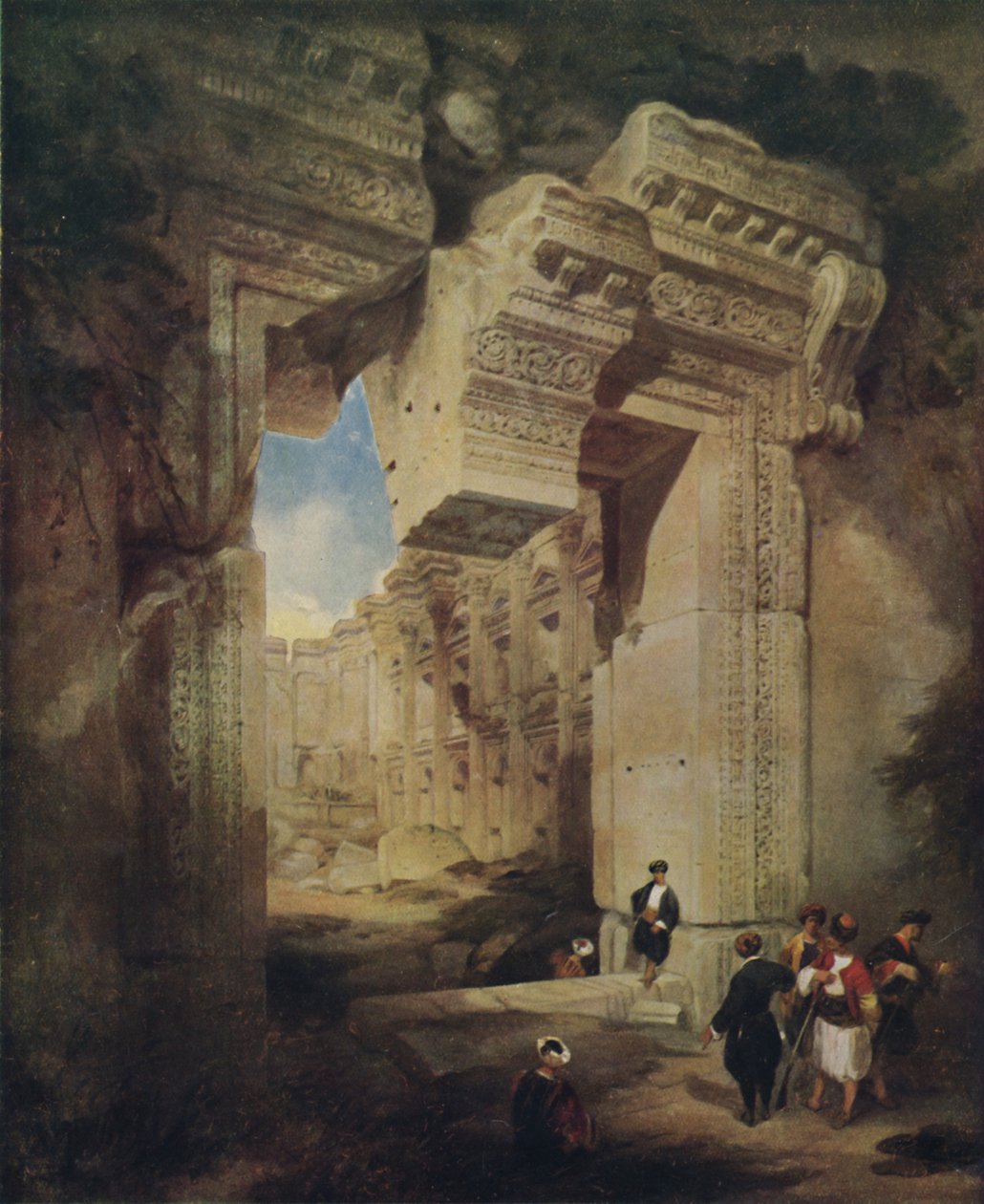 Baalbec, 1841, 1922. av David Roberts