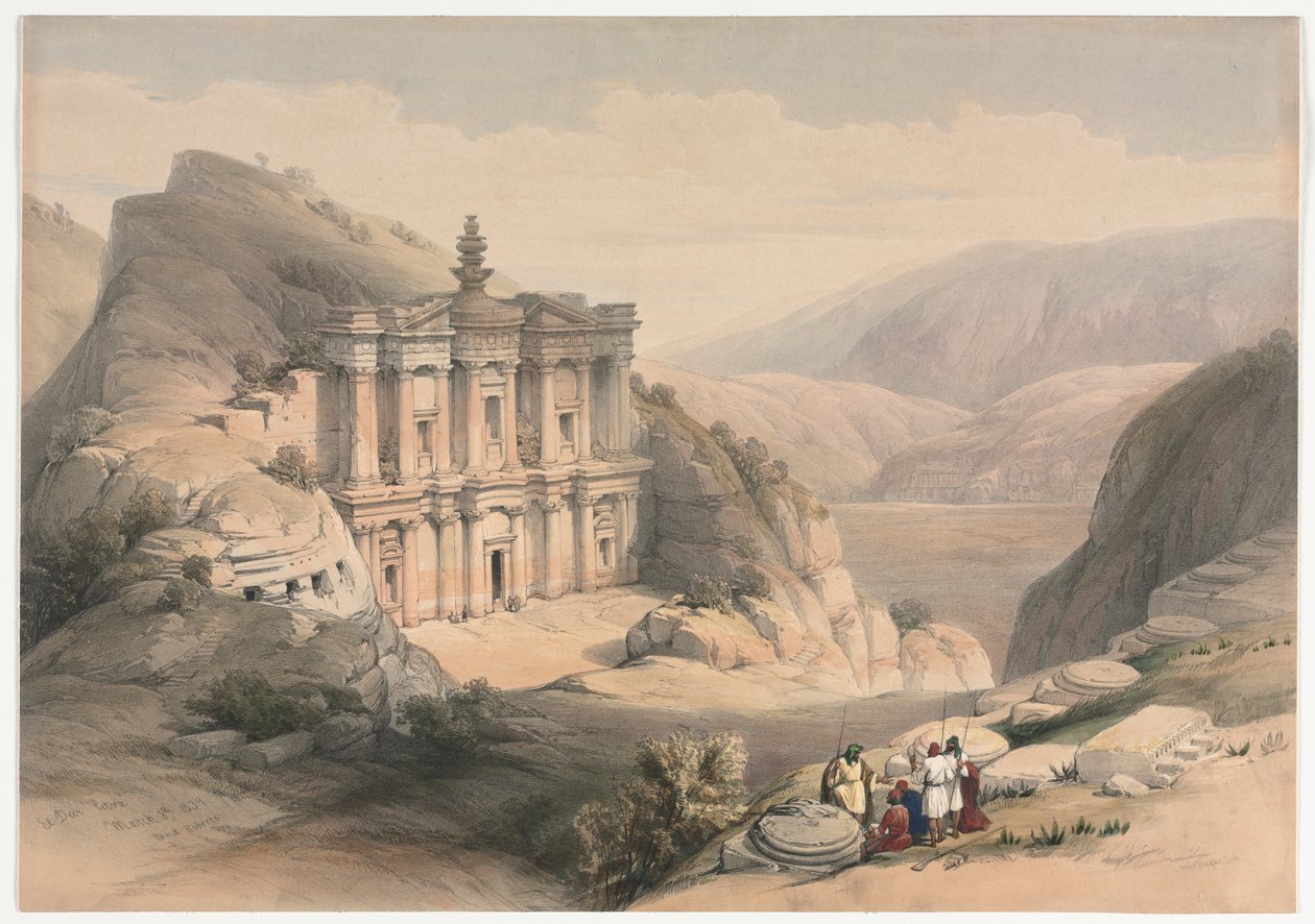 Deir Petra av David Roberts
