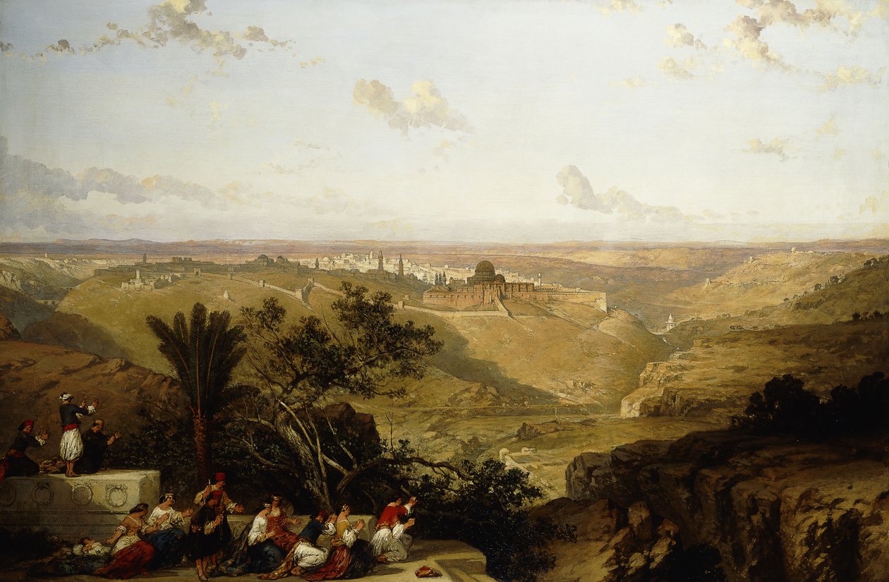 Jerusalem av David Roberts