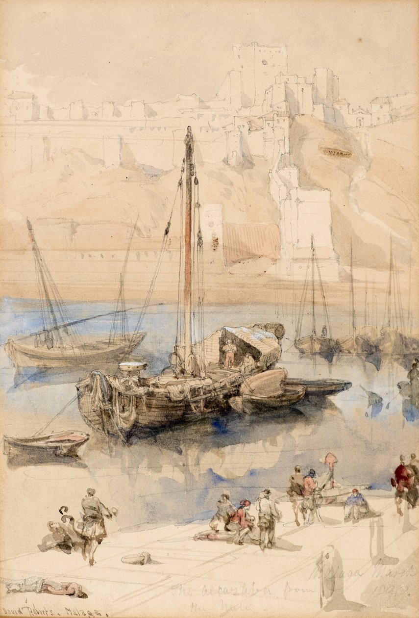 Malaga av David Roberts