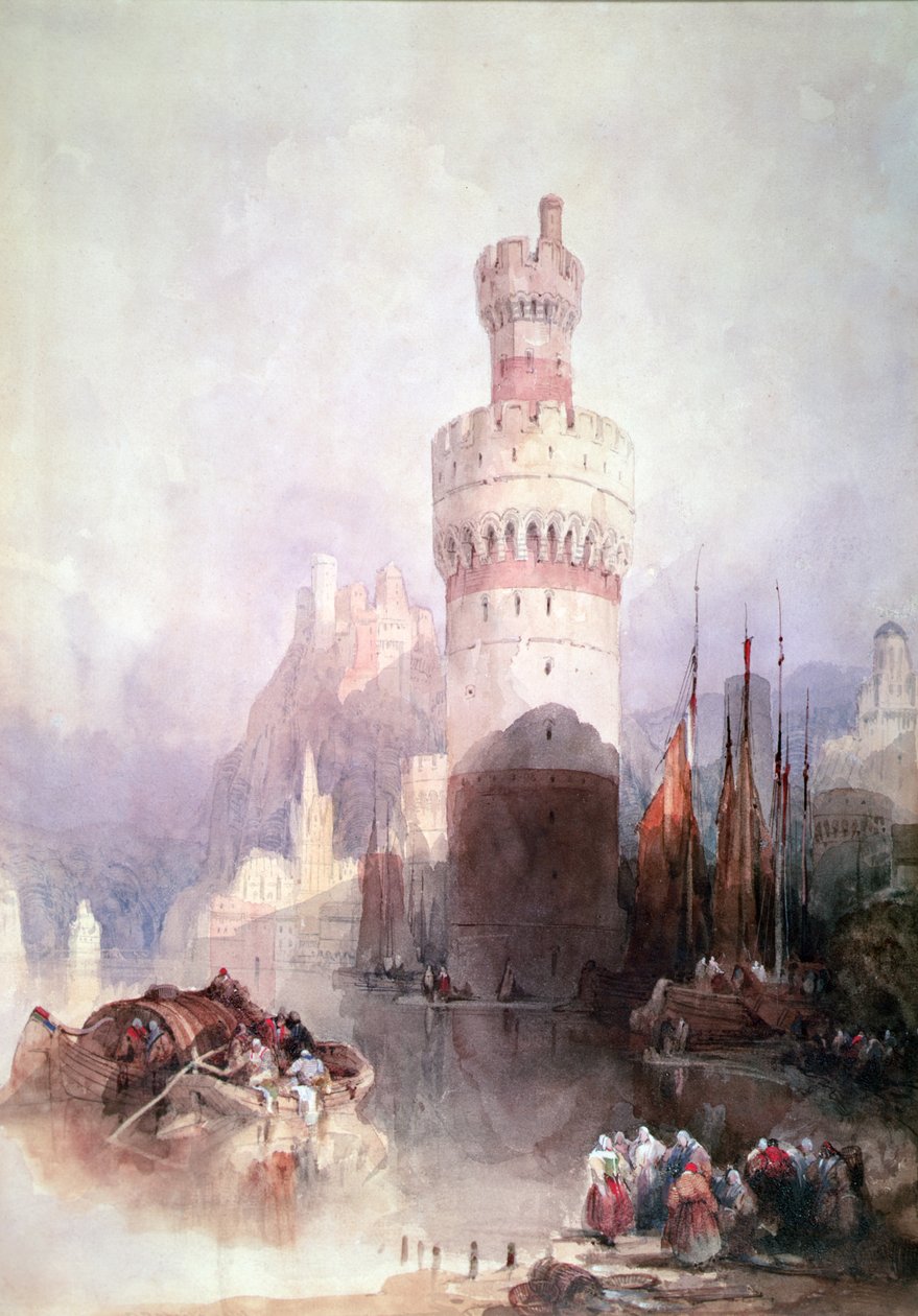 Oberwesel av David Roberts