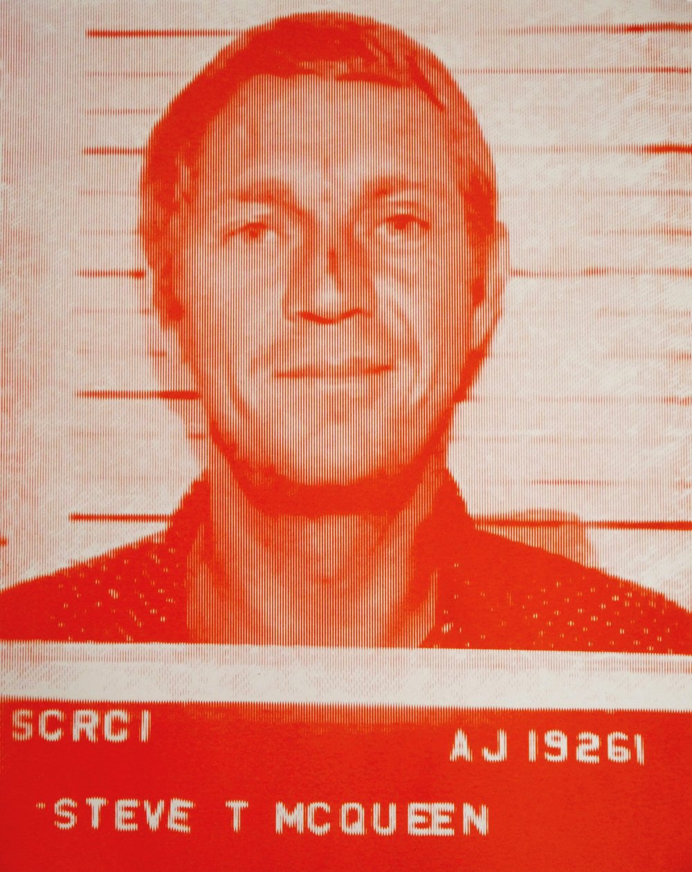 Steve McQueen III (silketrykk) av David Studwell