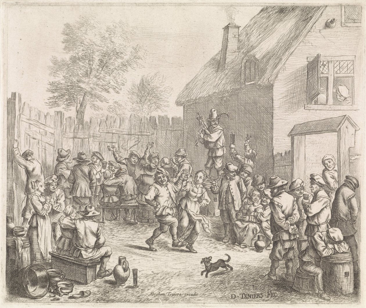 Bondemesse av David Teniers (II)