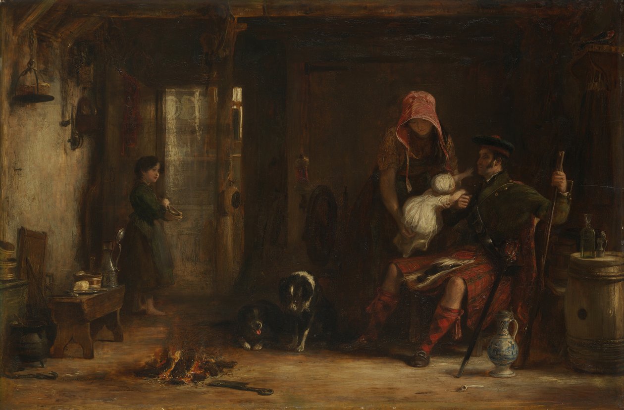 The Highland Family, 1824. av David Wilkie