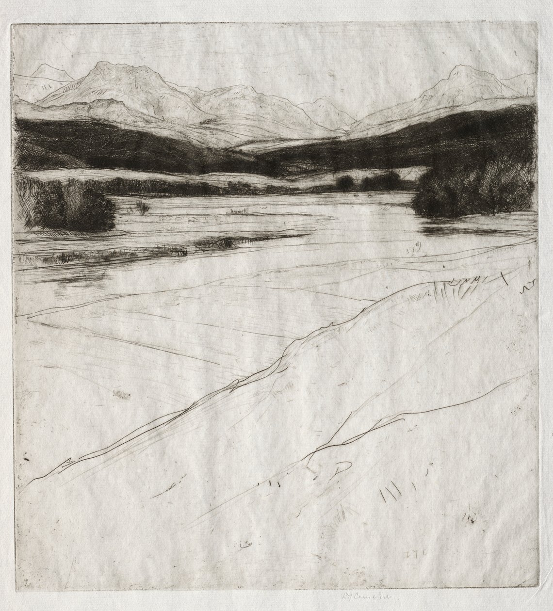 Hills of Tulloch av David Young Cameron