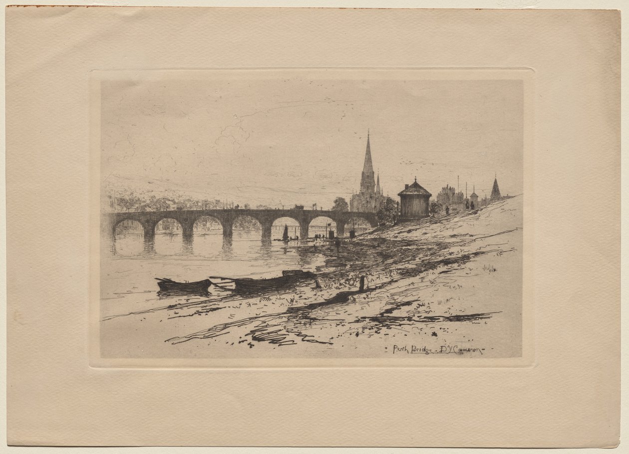 Perth Bridge av David Young Cameron